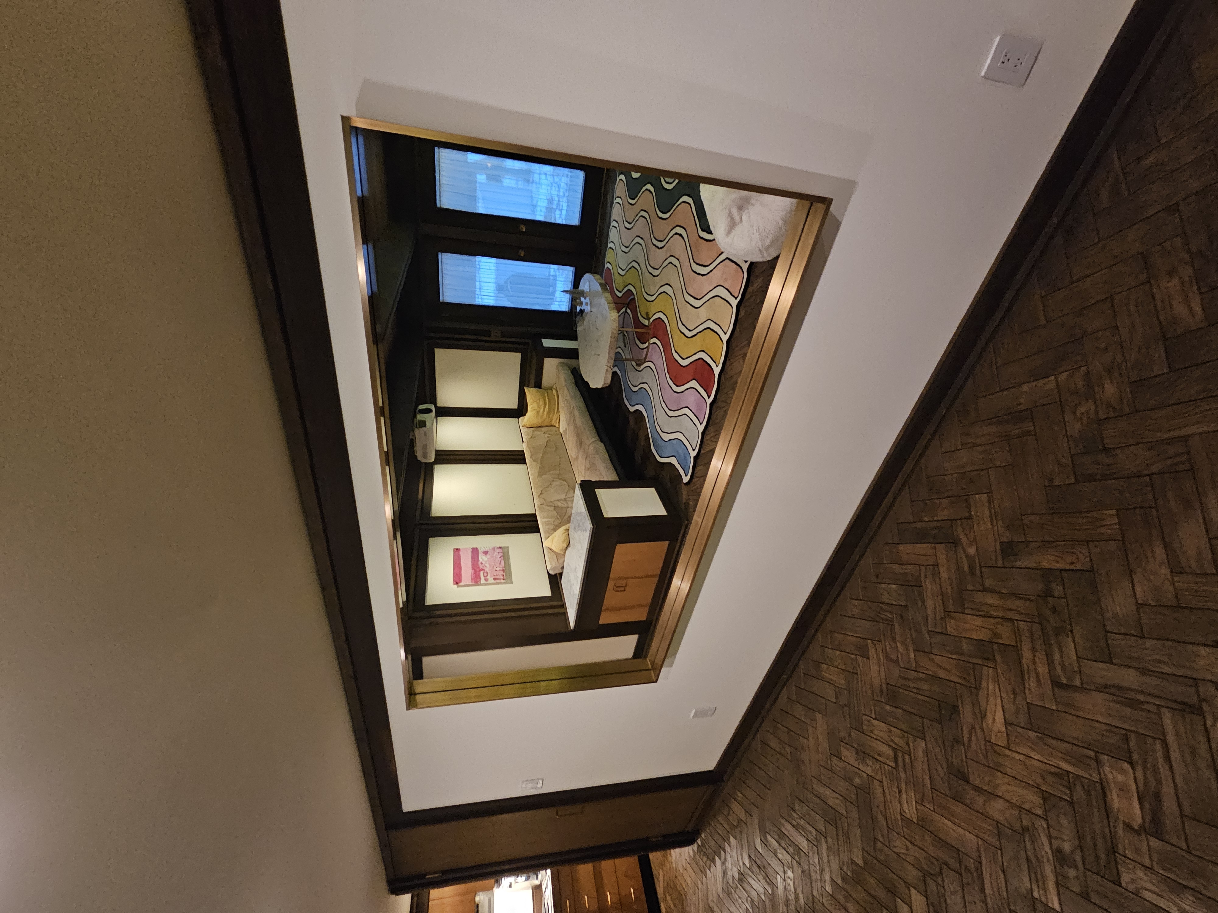 RH Dovetail Mirror - Room View 3