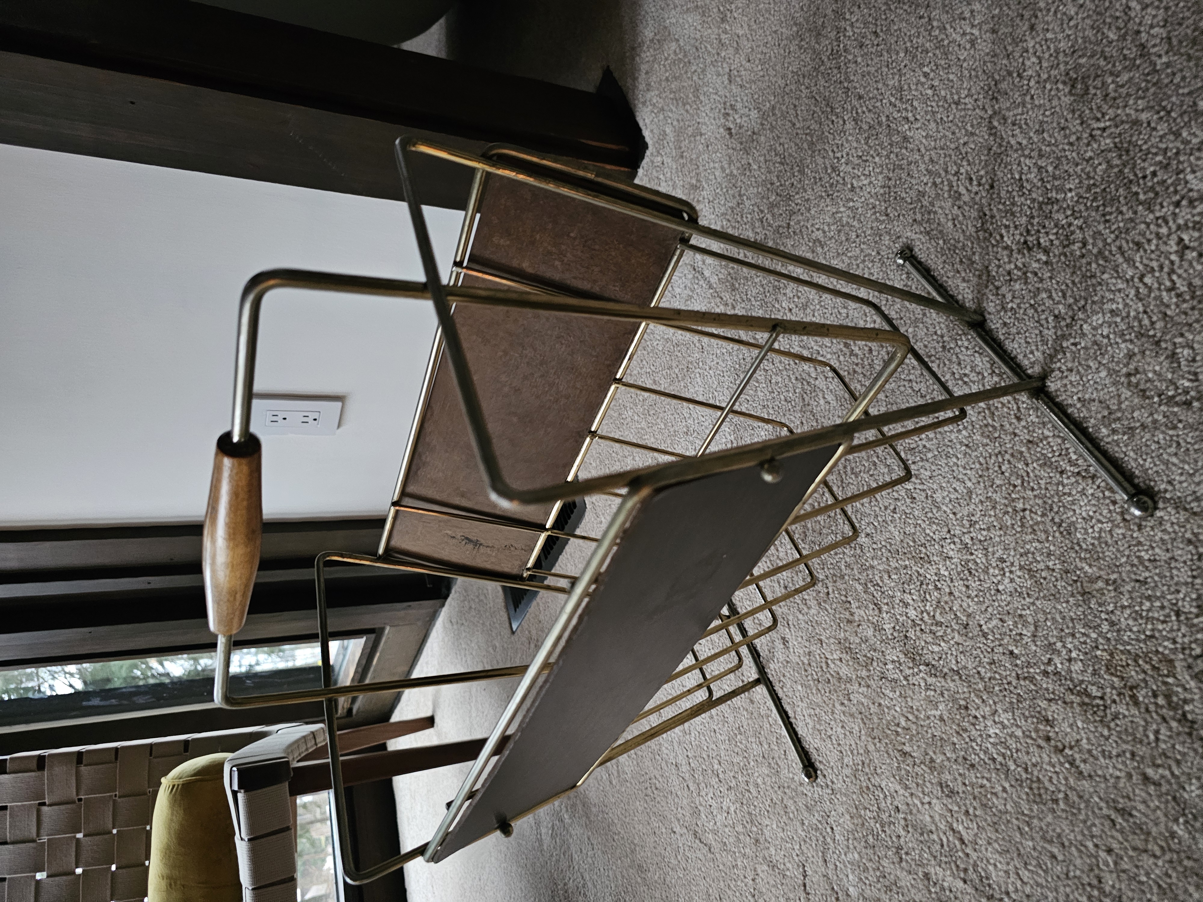 Vintage Magazine Rack